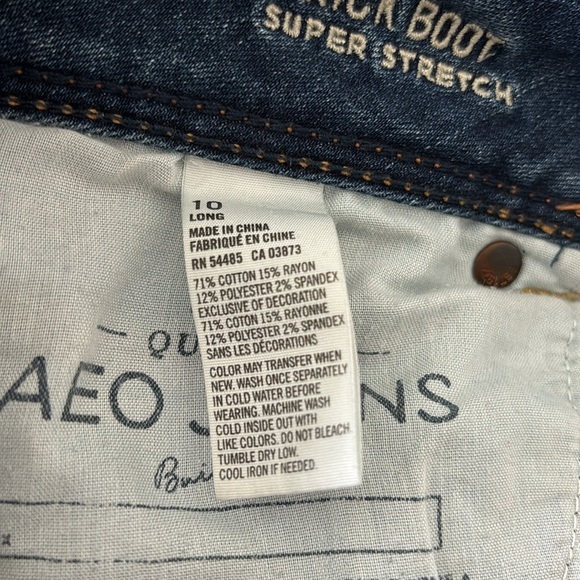 Stretch kick boot AE jeans - Picture 6 of 7